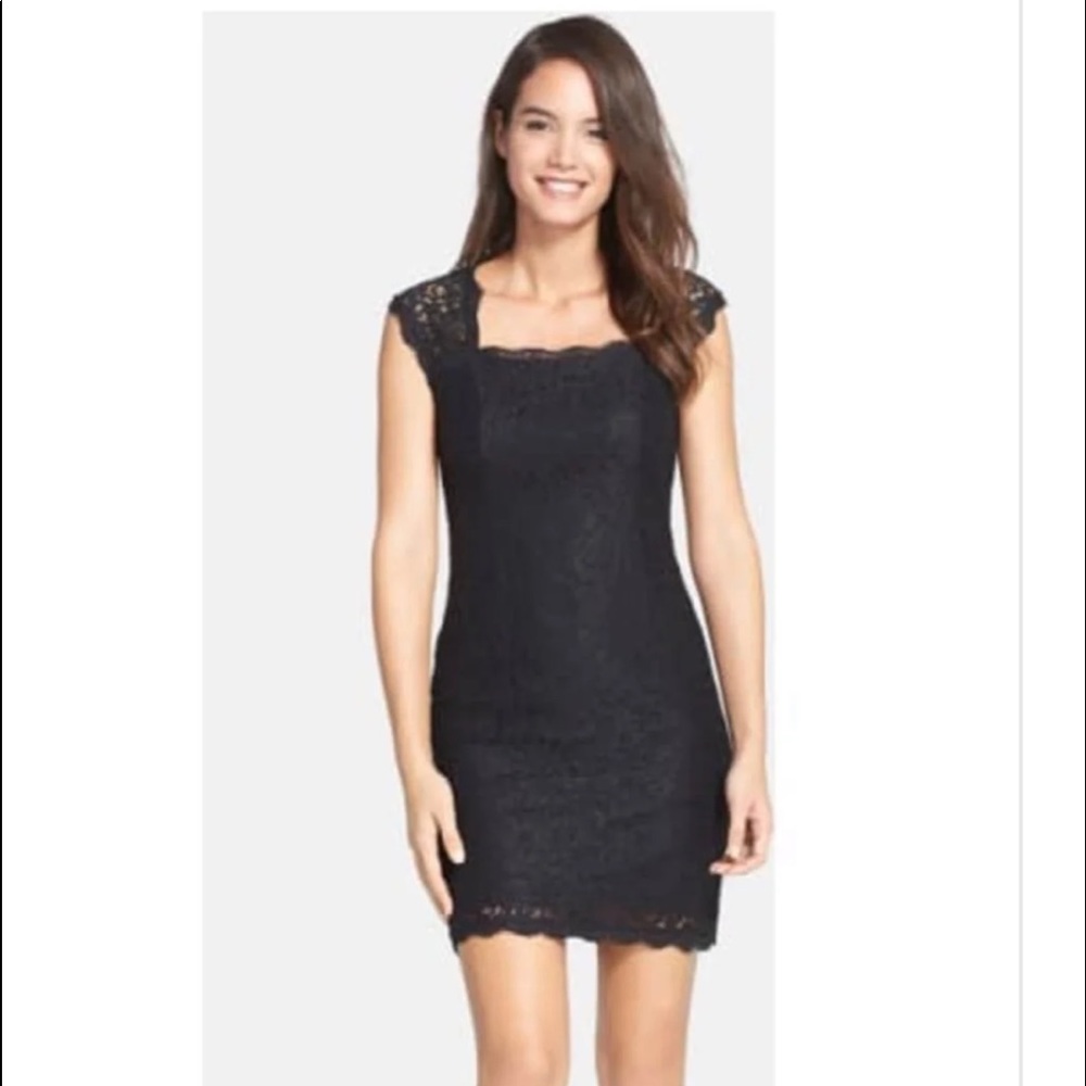 adrianna papell Black Dress Sz 16